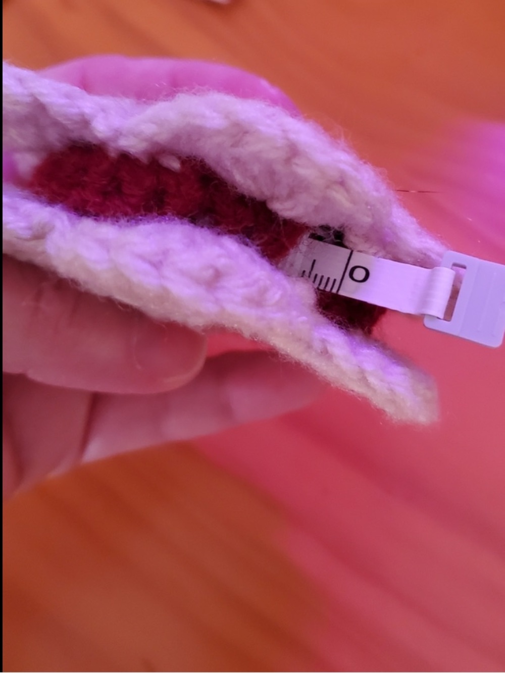 🛍️BUNDLE ONLY ITEM🛍️ Jam filled Cookie Tape Measure- Handmade - Picture 9 of 11